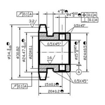 Groove Set Screw Sprockets